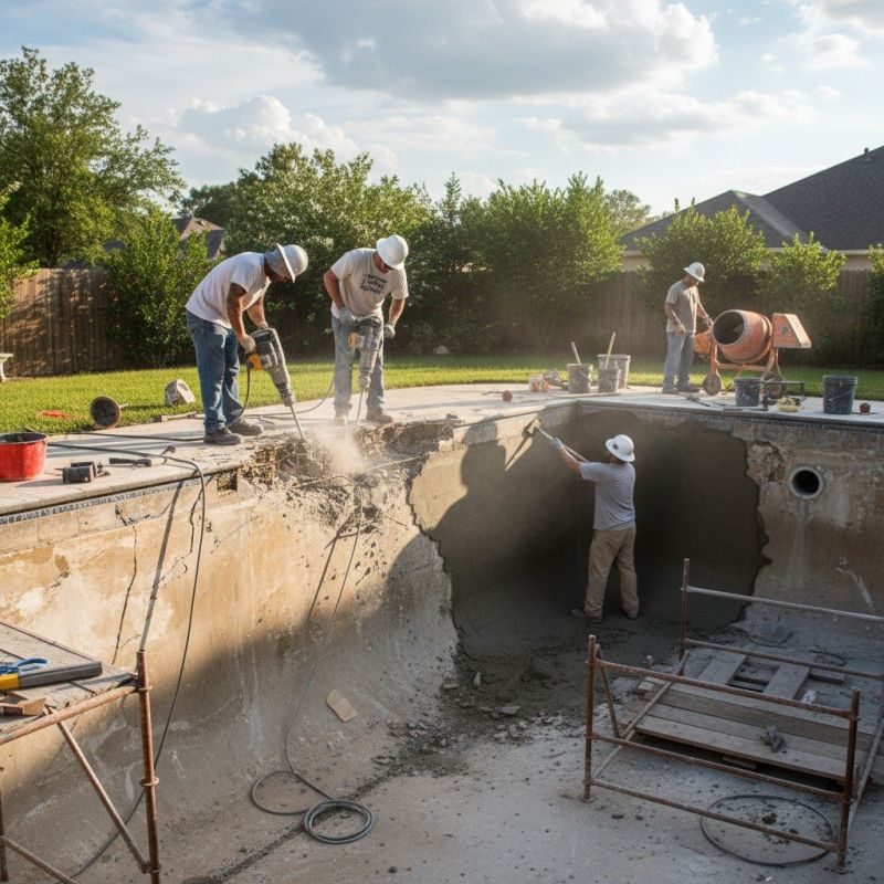 Concrete Pool Repair Service