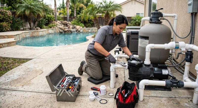 Concrete Pool Repair Service